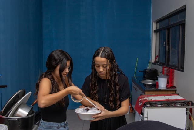 Galeria de fotos referente as ações sociais